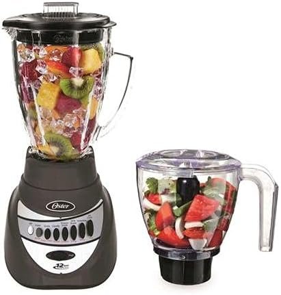 Oster® Precise Blend 700 Blender Plus Food Chopper – Gunmetal BLSTTA-GFP