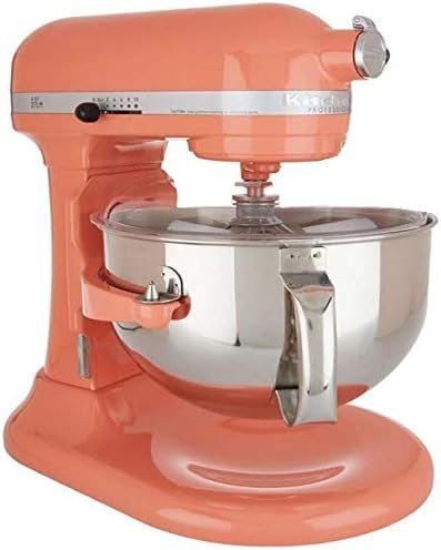 Kitchenaid Professional 600 Stand Mixer 6 quart, Bird of Paradise (Renewed)