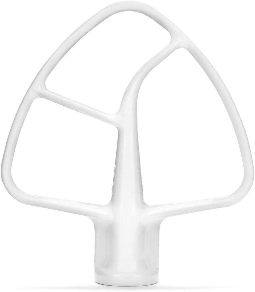 KitchenAid Flat Beater Accessory for 4.5 Qt Tilt Head Stand Mixers, White