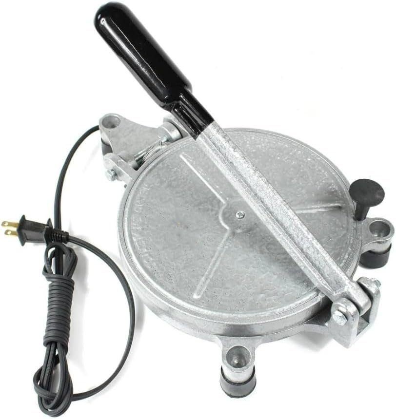 8″ Electric Tortilla Press Maker Tortilladora Gonzalez Made in Mexico
