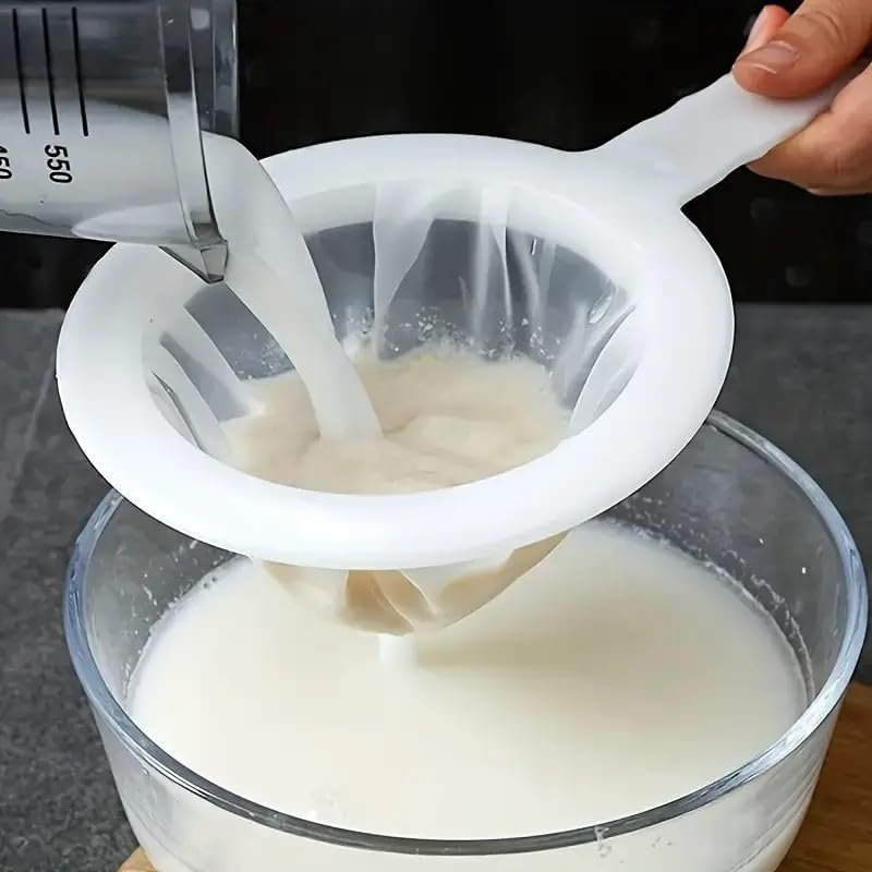 1pc Fine Mesh Strainer-100 Mesh Kitchen Essential forBaking, Cooking & Soy Milk-Durable Juice FilteiEasy-Clean Multi-Use Kitchen Gadget