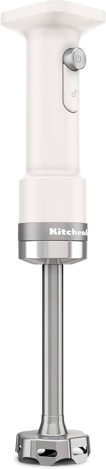 KitchenAid Go™ Cordless Hand Blender – battery sold separately, KHBRV00, Porcelain White