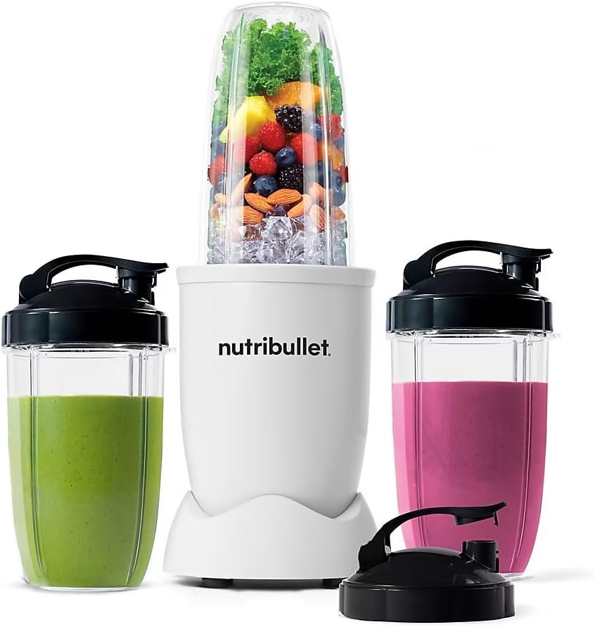 NutriBullet Special Edition NutriBullet Pro 900 – Watt Blender (White)