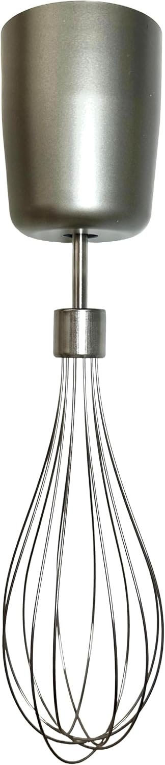Whisk Attachment Replacement Part Compatible with Cuisinart Power Blend Immersion Blender HB-400/HB-500/HB-400PC/HB-500PC Series Genuine OEM