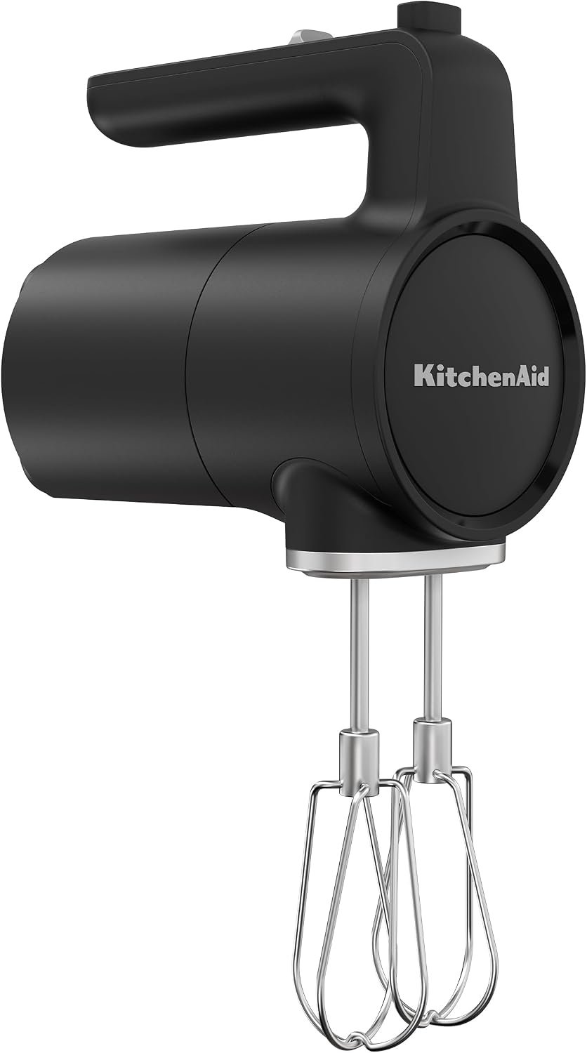 KitchenAid Go™ Cordless Hand Mixer – battery sold separately, KHMR700, Black Matte