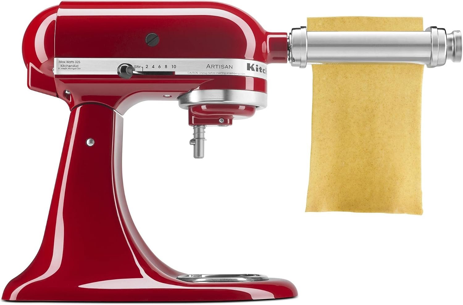 KitchenAid KSMPSA Pasta Roller Attachment, Silver, 1′
