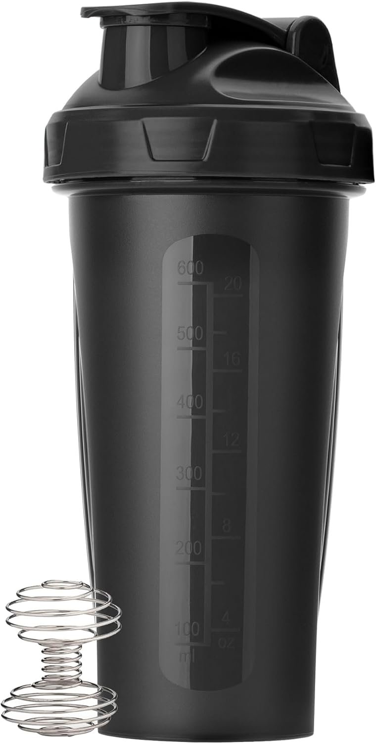 Mr. Pen- Shaker Bottles for Protein Mixes, 28 oz, Leak Proof | Shaker Cups with Stainless Steel Wire Whisk Ball for Protein Shakes and Pre Workout