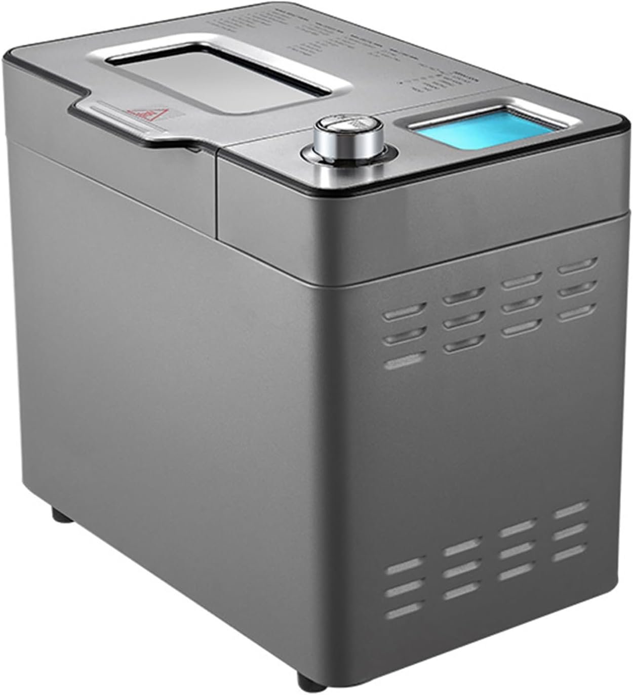 Automatic Bread Maker, Programmable Bread Machine, Stainless Steel Breadmaker, 25 Smart Programs & Custom Settings, Gluten-Free, Sourdough, Pizza Dough, Porridge, Brioche