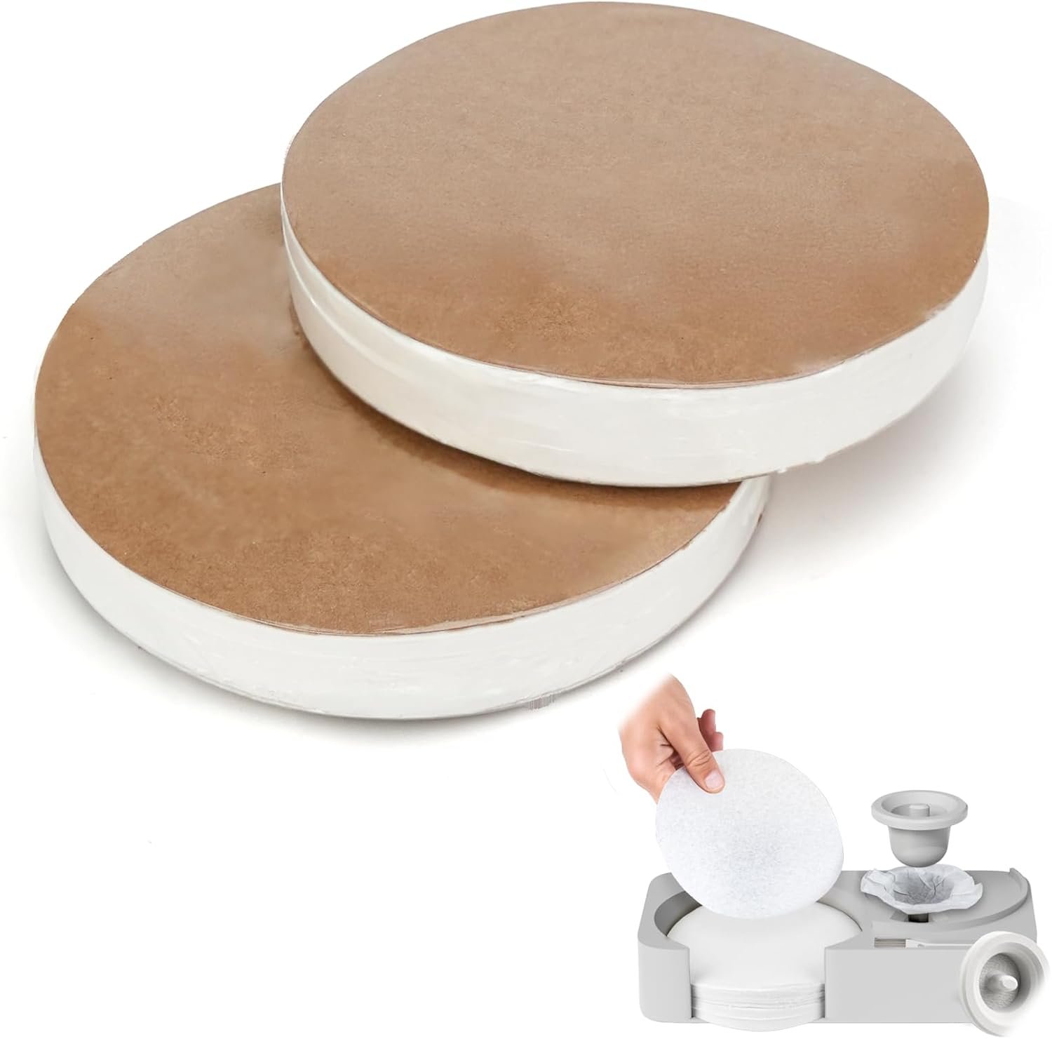 300pcs K1 coffee filter paper refill pack compatible with K1 coffee pod crafting station