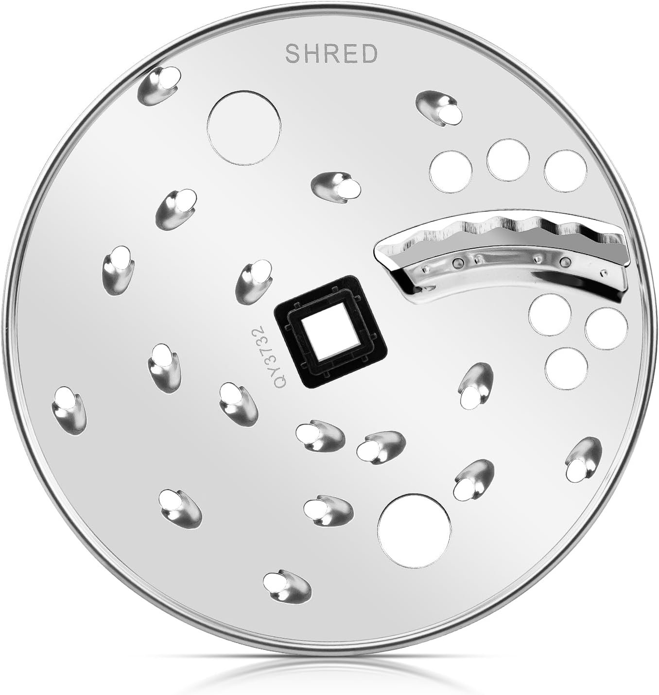 Showingo Food Processor Slice Shred Disc Blade Replacement for Hamilton Beach 70730, 70740, 70670, 70760 – Stainless Steel Disc for Slicing and Shredding