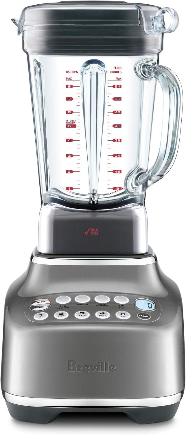 Breville BBL820SHY Q Home Blender, Smoked Hickory