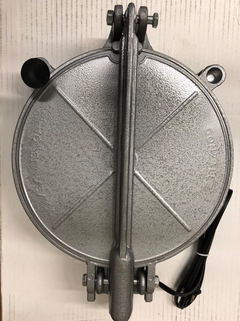 Mexican Large 10″ Cast Aluminum Electric Tortilla Maker Commercial Restaurant Quality