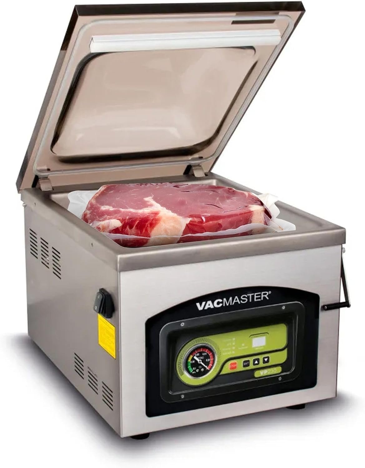 VacMaster VP230 Chamber Vacuum Sealer – Commercial Vacuum Sealer Machine for Food with 1/2 HP Oil Pump, 12.25” Seal Bar for 12” x 15” Bags, Food Vacuum Sealer for Sous Vide, Liquids & Food Storage