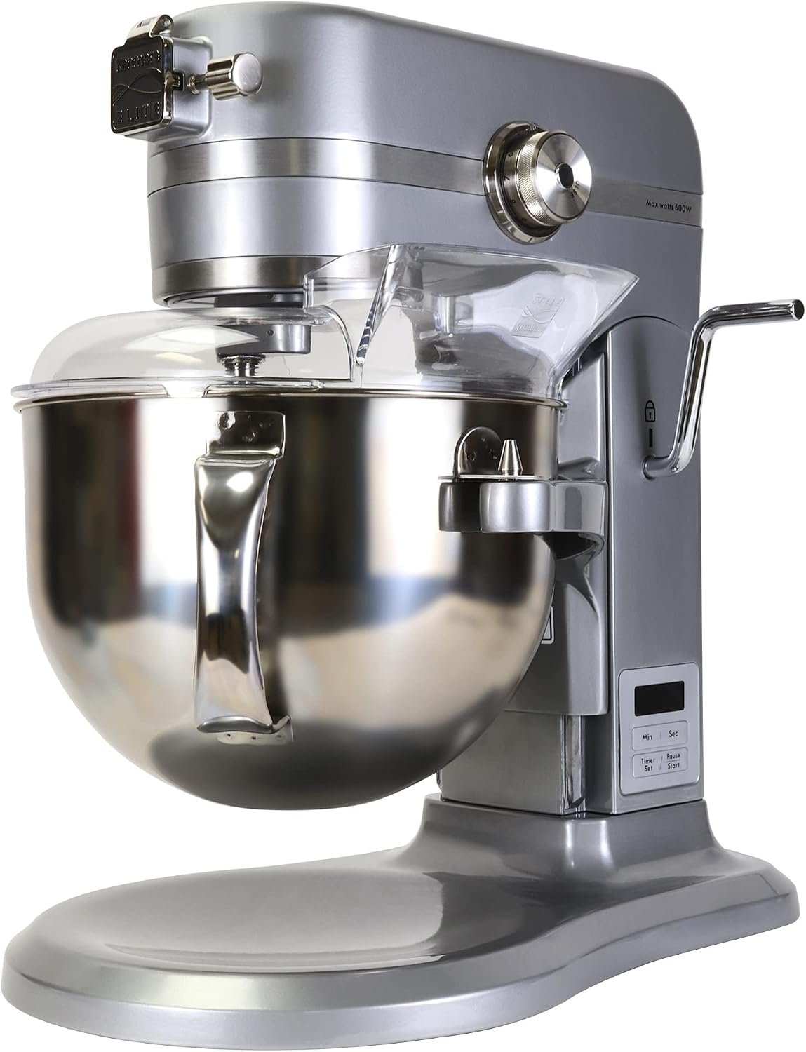 Kenmore Elite Bowl-Lift Stand Mixer – Professional Electric Batidora de Pie for Baking Heavy Duty Countertop Kitchen Appliance with 5 & 6 Qt Stainless Steel Bowls Flat Beater Whisk Dough Hook