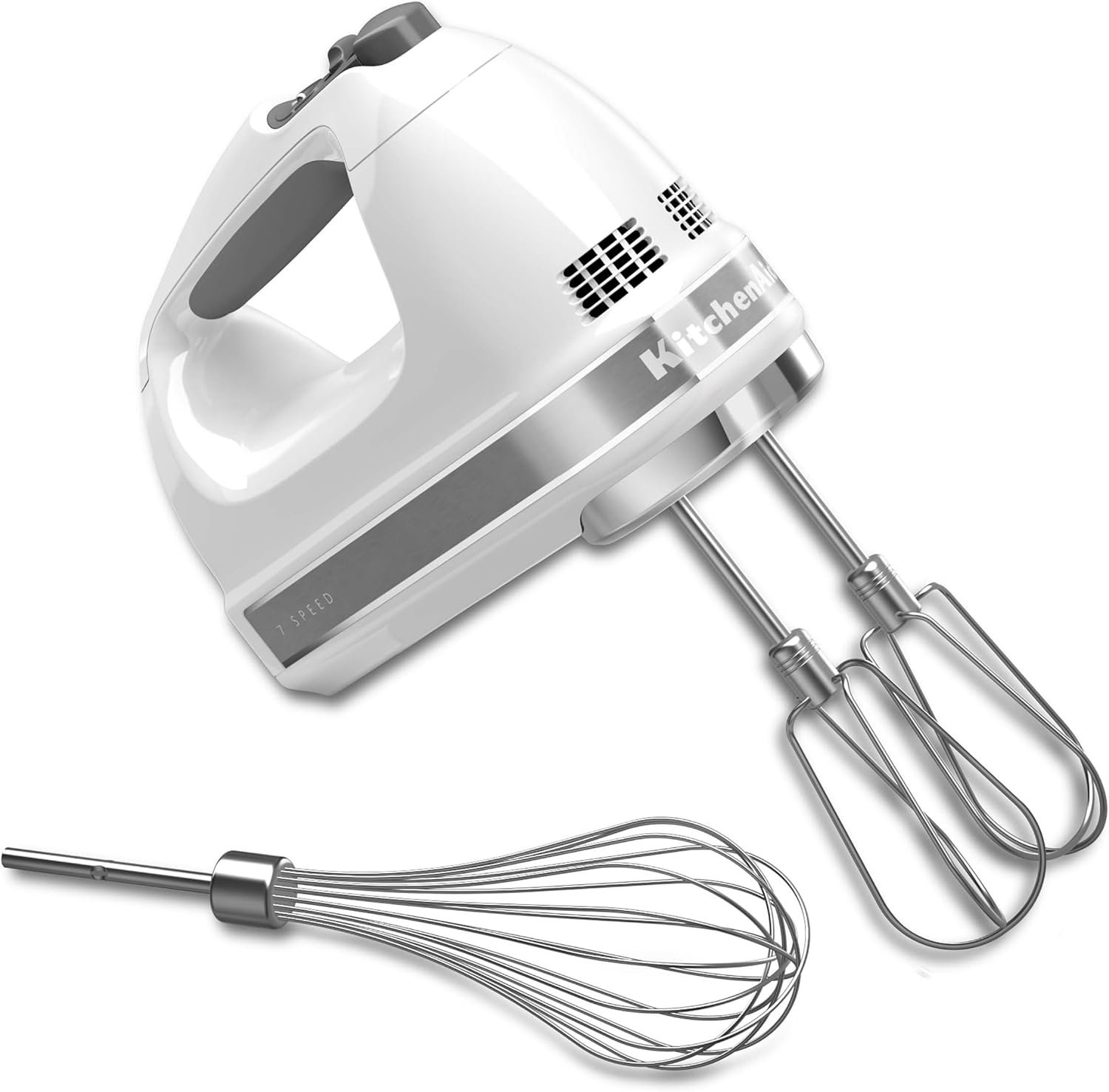 KitchenAid 7-Speed Hand Mixer – KHM7210 – White