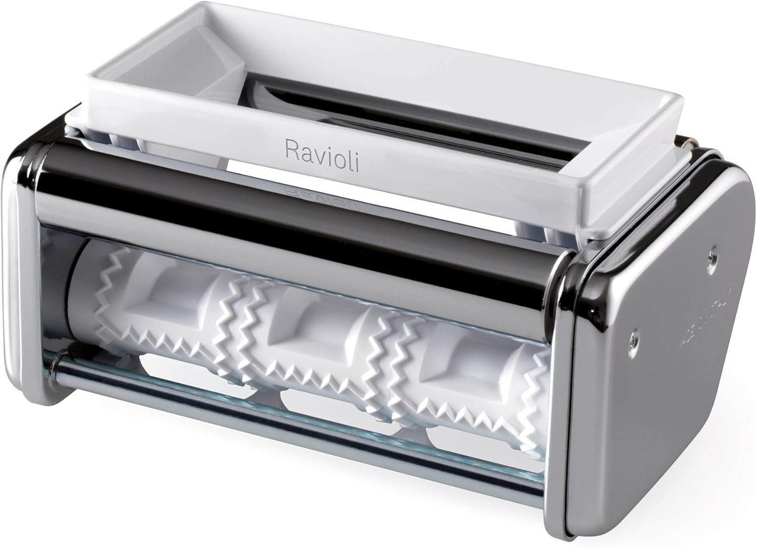Marcato Ravioli 150 Attachment for Atlas 150 Pasta Machine – Ravioli Maker Accessory for Homemade Filled Pasta, Aluminum Rollers, Easy Install, Made in Italy