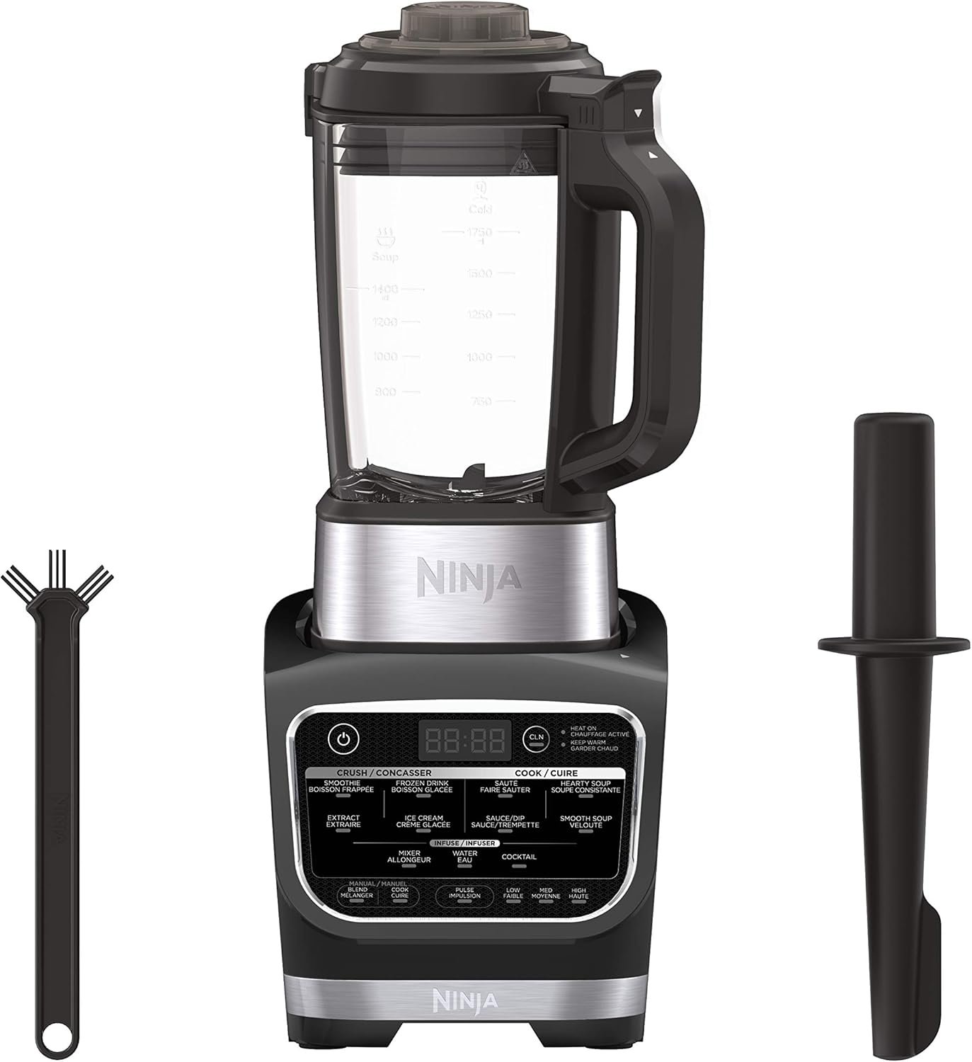 Ninja HB150C/HB152 Foodi Heat-iQ Blender, 64 oz, Black
