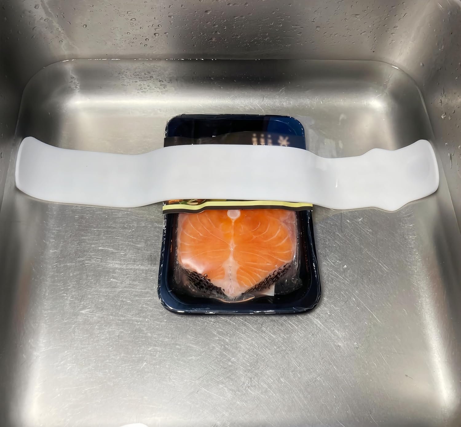 Thaw Belt – (White) Thaws frozen meat Faster & 100% Safer – Thaws in minutes instead of hours