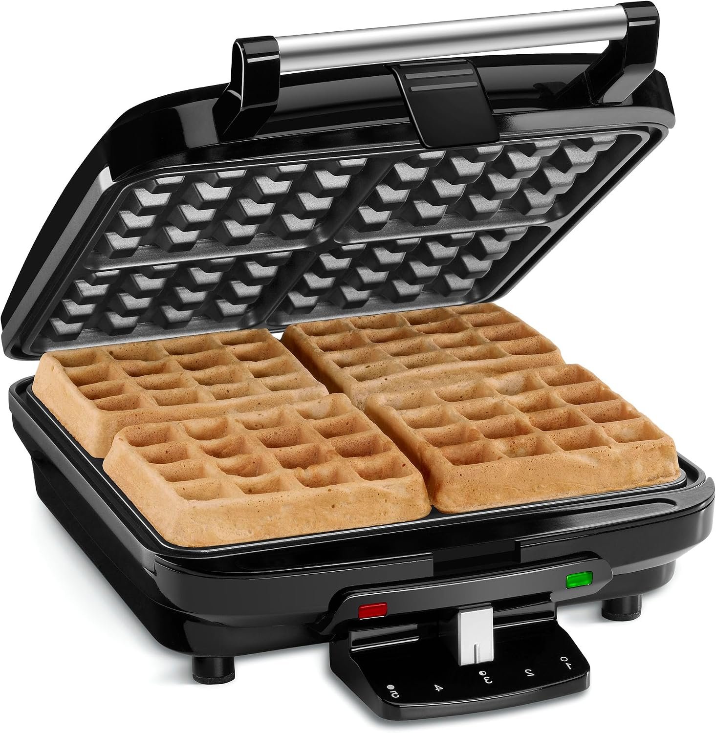Cuisinart 4 Slice Belgian Waffle Maker – Square, WAF-150NAS
